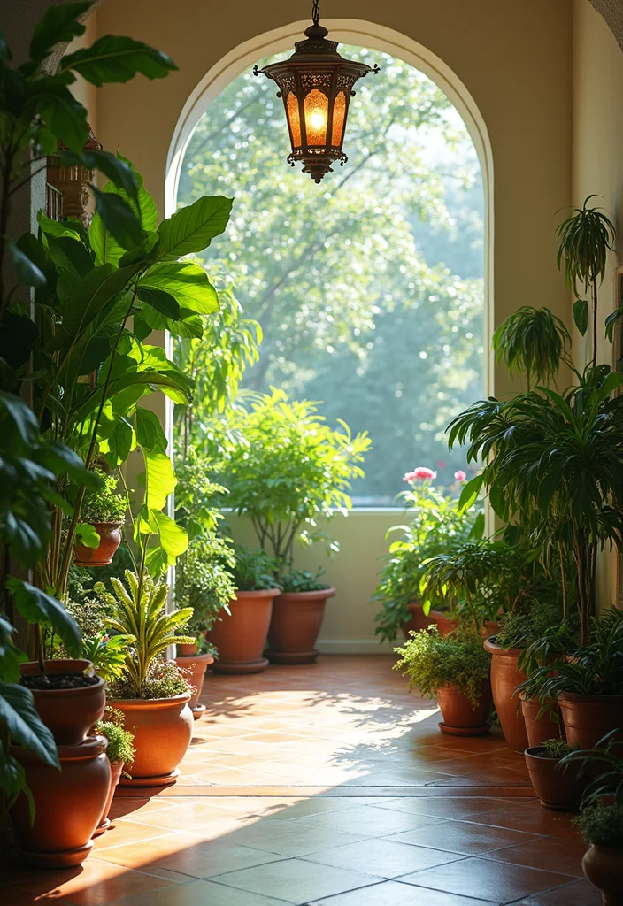 Home Entrance Decor Entryway Front Entry: An Inviting Guide with 20 Warm Entrance Inspirations - 3. Lush Greenery