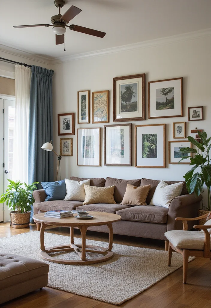 Home Living Room Decor Ideas: A Warm Guide with 18 Cozy Styling Inspirations - 14. Personalized Touches