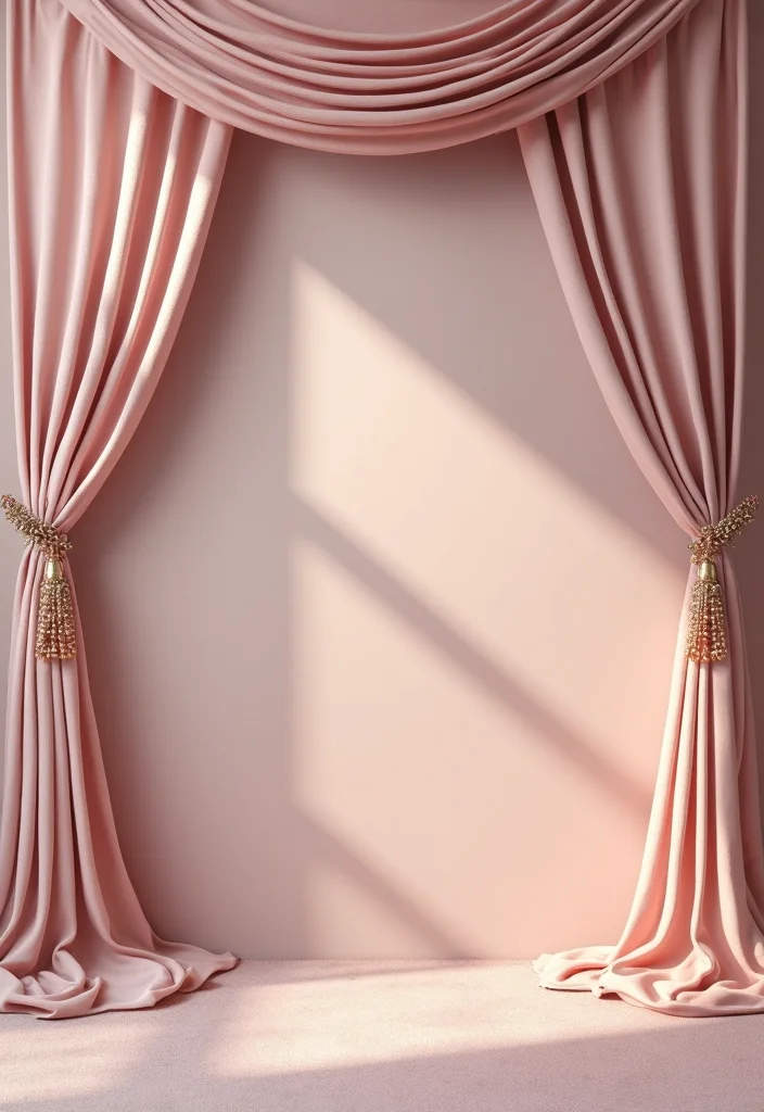 Mehndi Decor at Home Backdrops: A Celebration Guide with 18 Stunning Backdrop Inspirations - 11. Elegant Drapes and Fabrics