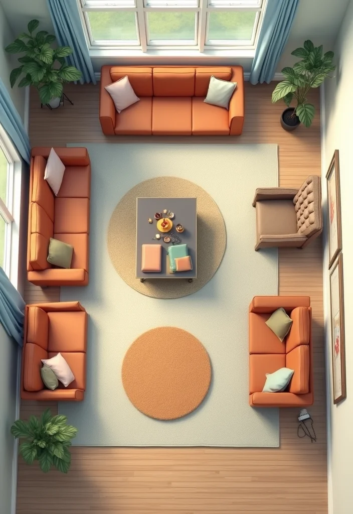 Modern Western Home Decor Living Rooms: A Refined Guide with 20 Rustic-Modern Inspirations - 7. Functional Layouts