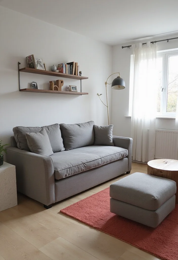 One Bedroom Apartment Ideas Home Decor: A Space-Savvy Guide with 17 Smart Layout Inspirations - 2. Multifunctional Furniture