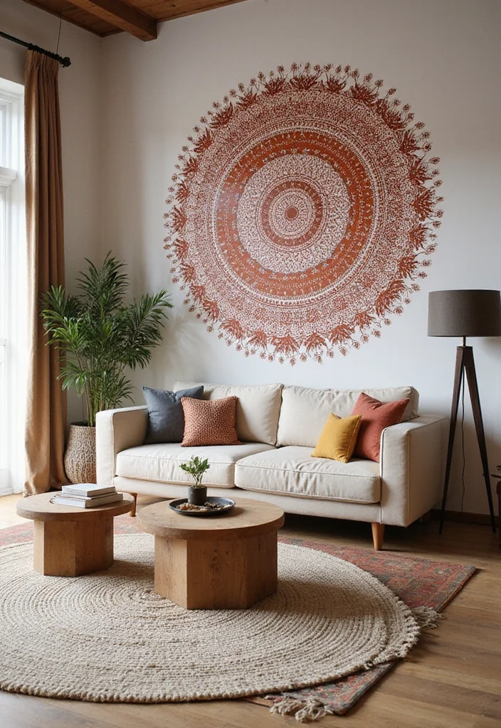 Simple Mehndi Decor at Home: A Refined Guide with 17 Subtle Festive Inspirations - 15. Mehndi Accent Walls