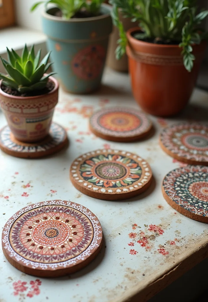 Simple Mehndi Decor at Home: A Refined Guide with 17 Subtle Festive Inspirations - 8. Mehndi-Inspired DIY Projects