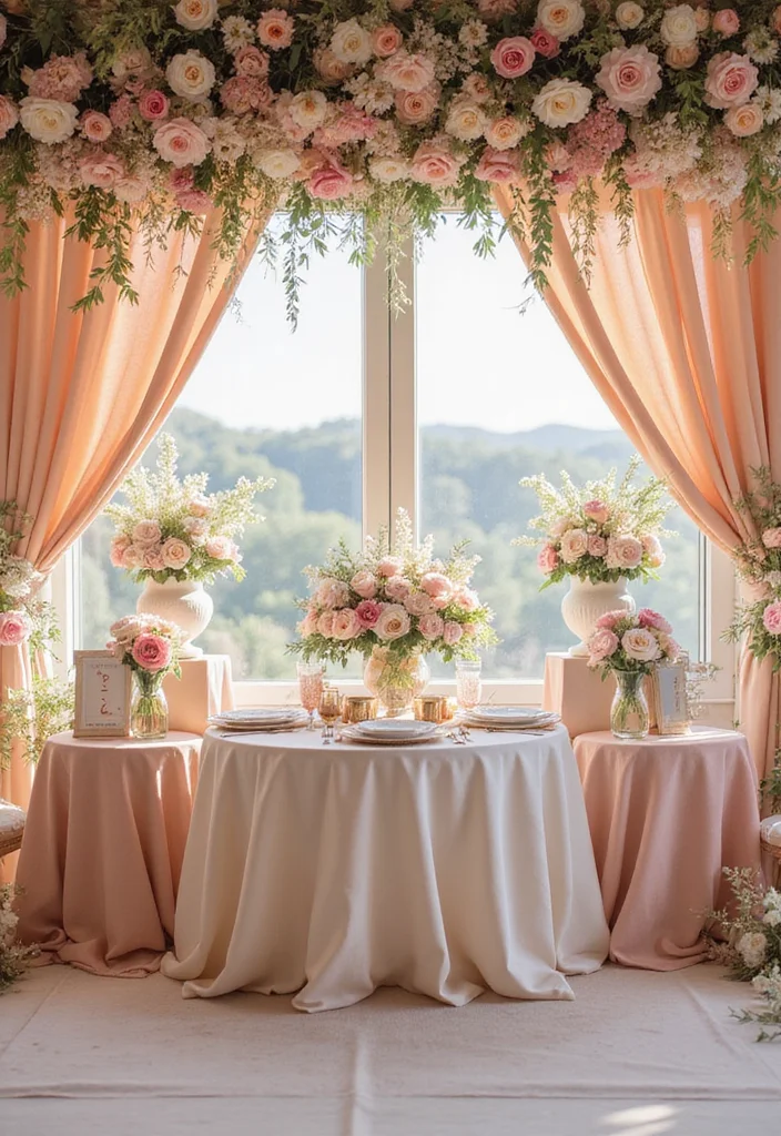 Simple Nikkah Decor at Home: A Soft & Graceful Guide with 20 Intimate Wedding Inspirations - 10. Soft Color Palette