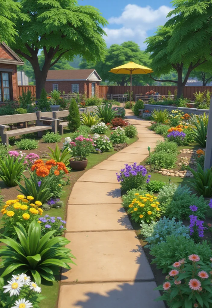 Sims 4 CC Home Decor: A Design Guide with 18 Charming Build & Buy Inspirations - 18. Community Garden Spaces