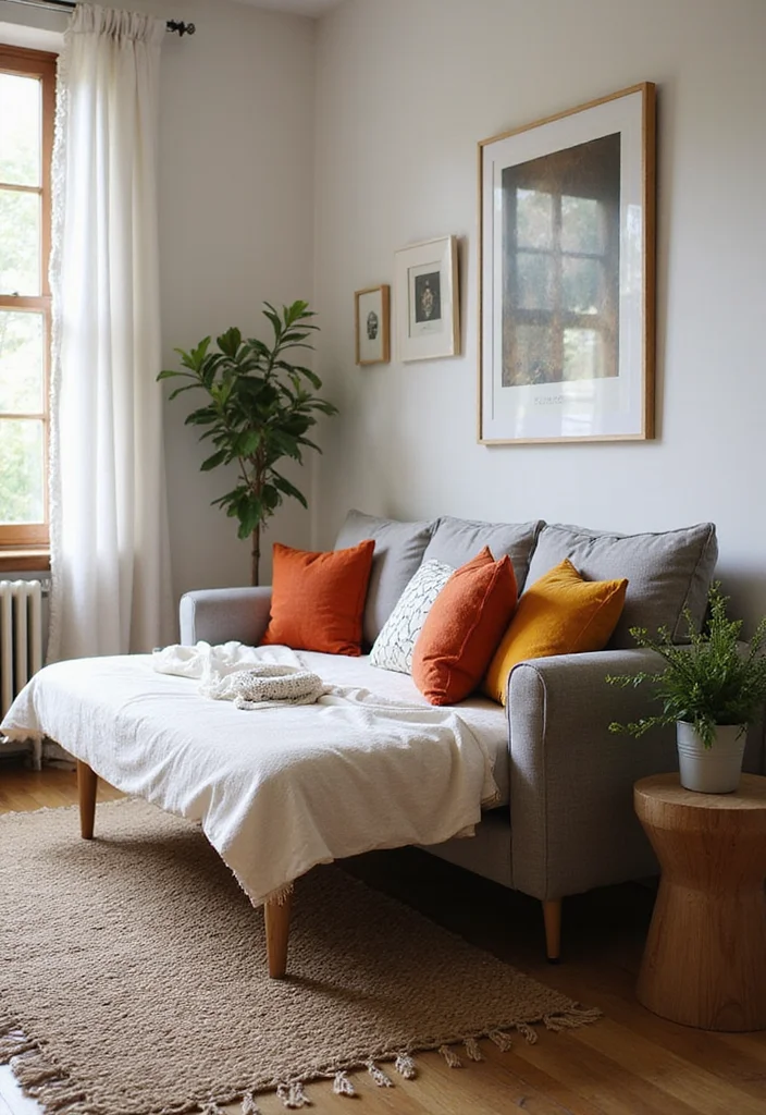 Small Space Home Decor Ideas: An Efficient Guide with 20 Space-Loving Styling Inspirations - 1. Dual-Purpose Sofa Beds