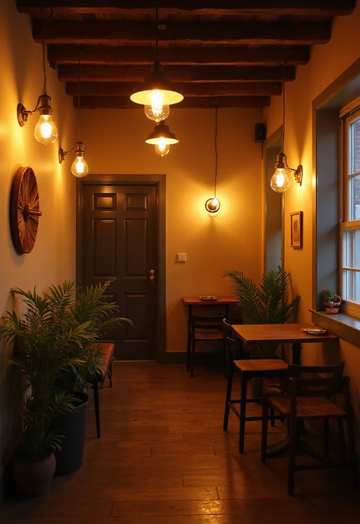 Small Space Home Decor Ideas: An Efficient Guide with 20 Space-Loving Styling Inspirations - 16. Smart Lighting Solutions