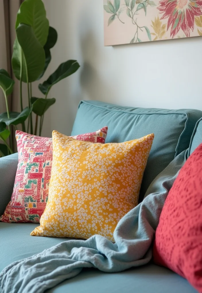 Thrifted Home Decor DIY Ideas: A Budget-Friendly Guide with 18 Creative Redesign Inspirations - 9. Thrifted Textile Pillows