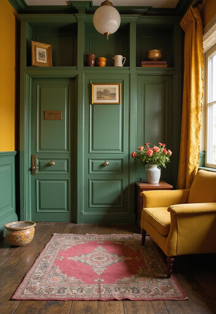 Vintage Decor Ideas for the Home: A Gentle Guide with 19 Timeless Styling Inspirations - 12. Vintage Inspired Color Schemes