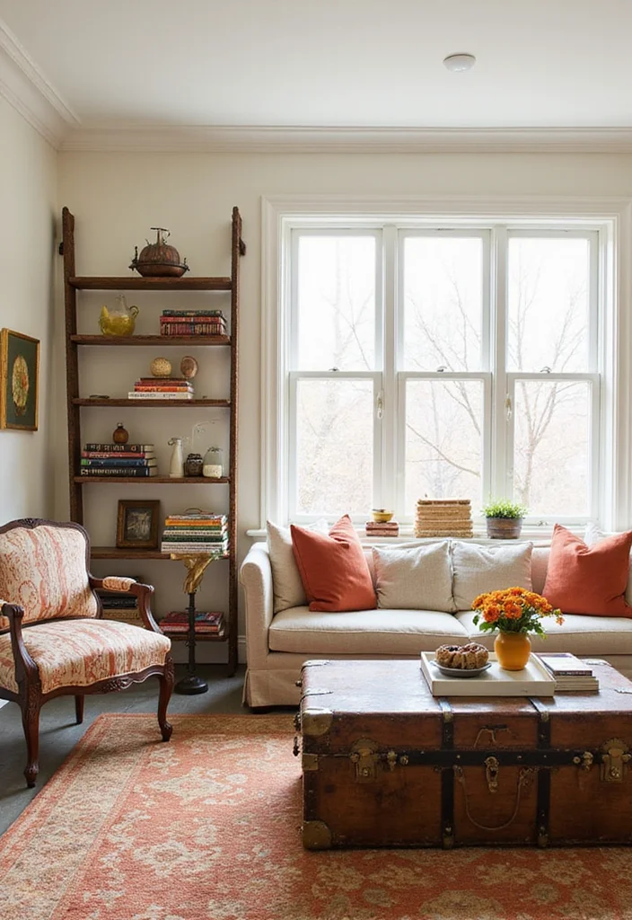 Vintage Decor Ideas for the Home: A Gentle Guide with 19 Timeless Styling Inspirations - 13. Repurposed Furniture as Decor