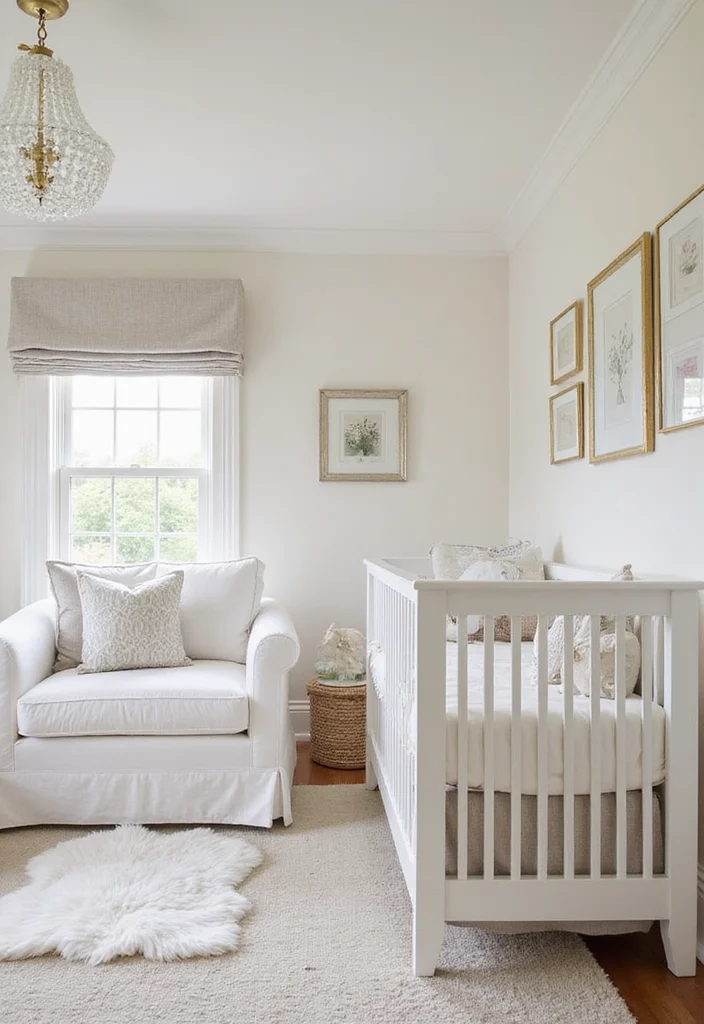 Welcome Home Baby Girl Decorations Decor: A Sweet Guide with 20 Delicate Celebration Inspirations - 20. Timeless Elegance