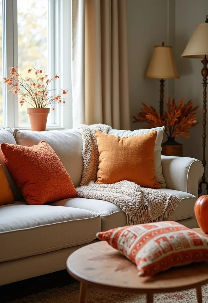 Western Home Decor Living Room: A Cozy Western Guide with 20 Ranch-Inspired Styling Ideas - 20. Seasonal Decor Changes