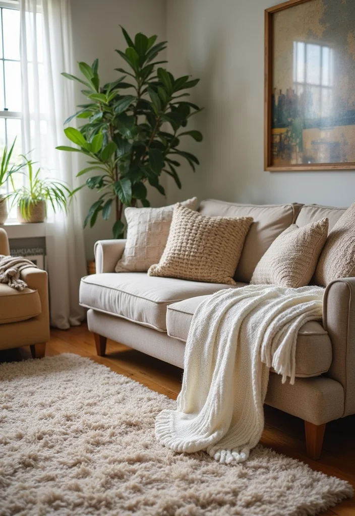 Western Home Decor Living Room: A Cozy Western Guide with 20 Ranch-Inspired Styling Ideas - 3. Cozy Textiles