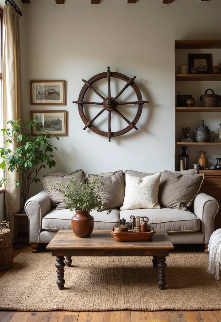 Western Home Decor Living Room: A Cozy Western Guide with 20 Ranch-Inspired Styling Ideas - 7. Vintage Finds