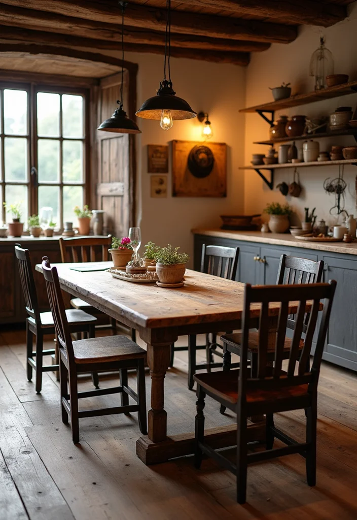 Western Home Decor Ranch Style: A Country Guide with 18 Warm Rustic Inspirations - 3. Farmhouse-Style Furniture