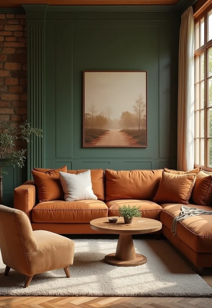 Western Home Decor Ranch Style: A Country Guide with 18 Warm Rustic Inspirations - 6. Color Palette: Earthy Tones