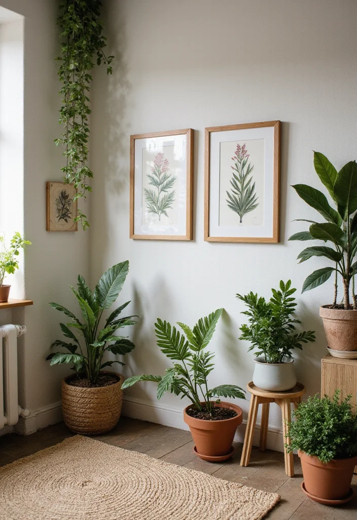 Western Home Decor Ranch Style: A Country Guide with 18 Warm Rustic Inspirations - 7. Nature-Inspired Decor