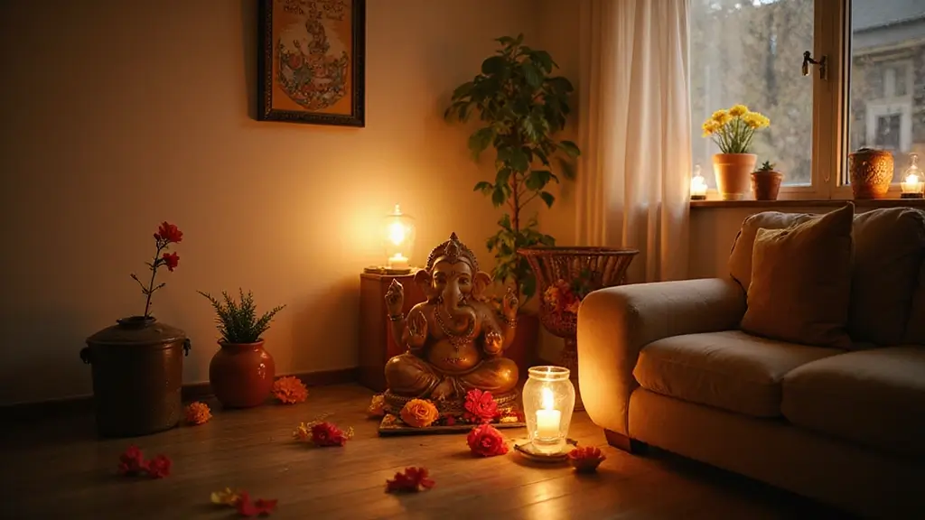27 Ganesh Decoration Ideas Home Decor Simple and Elegant Setups