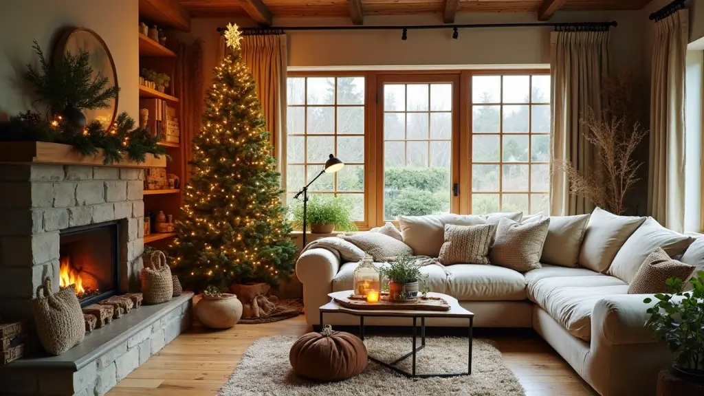 30 Christmas Home Decor Ideas for a Living Room Full of Holiday Spirit