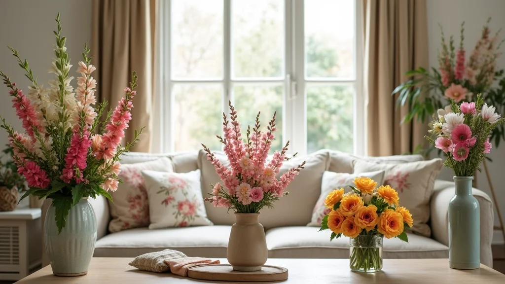 Artificial Flowers Decoration Home Decor: A Blooming Guide with 19 Lively Arrangement Inspirations