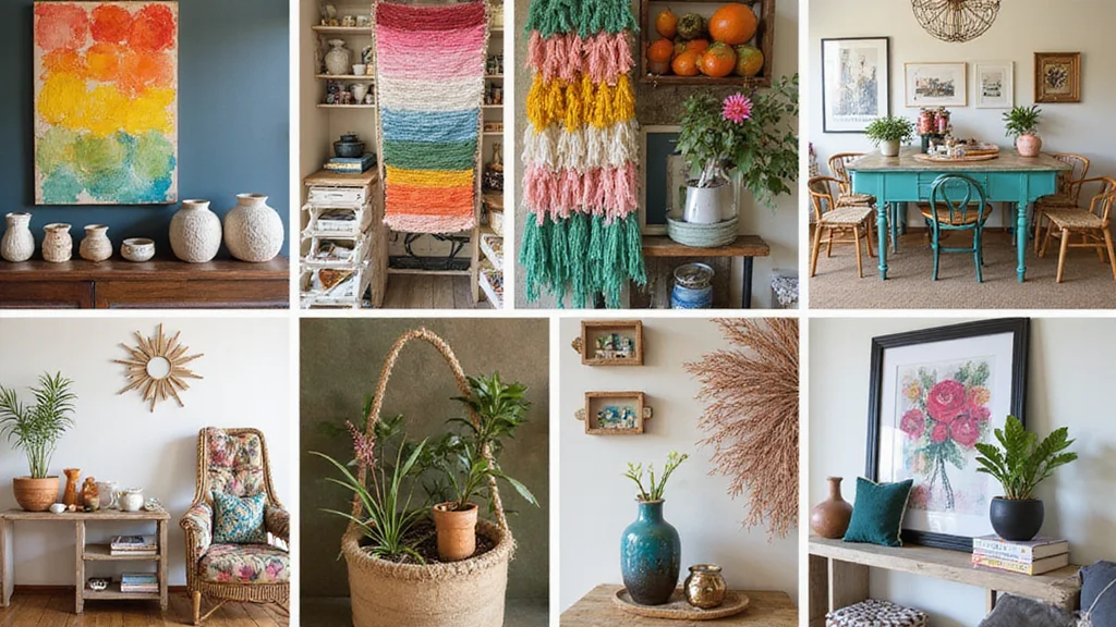 DIY Creative Crafts Home Decor: A Fun Guide with 17 Artistic Handmade Inspirations