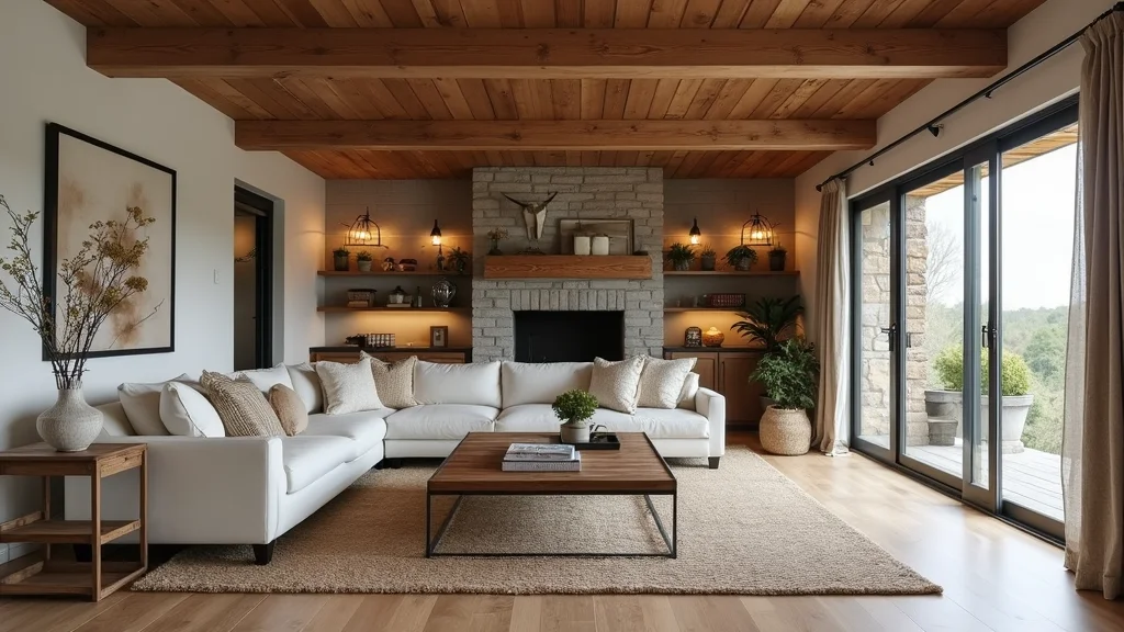 Modern Western Home Decor Living Rooms: A Refined Guide with 20 Rustic-Modern Inspirations