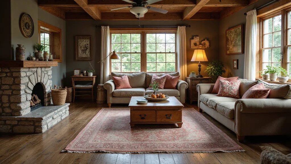Rustic Home Decor Living Room: A Homestead Guide with 19 Comforting Farmhouse Inspirations
